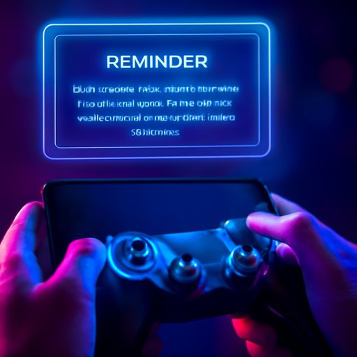 88beat reminder alert on smartphone display